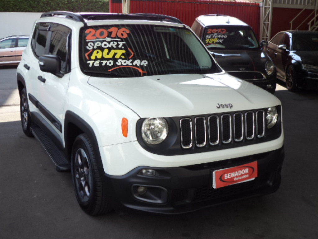 JEEP RENEGADE 1.8 16V FLEX SPORT 4P AUTOMÁTICO JEEP RENEGADE 1.8 16V FLEX SPORT 4P AUTOMÁTICO