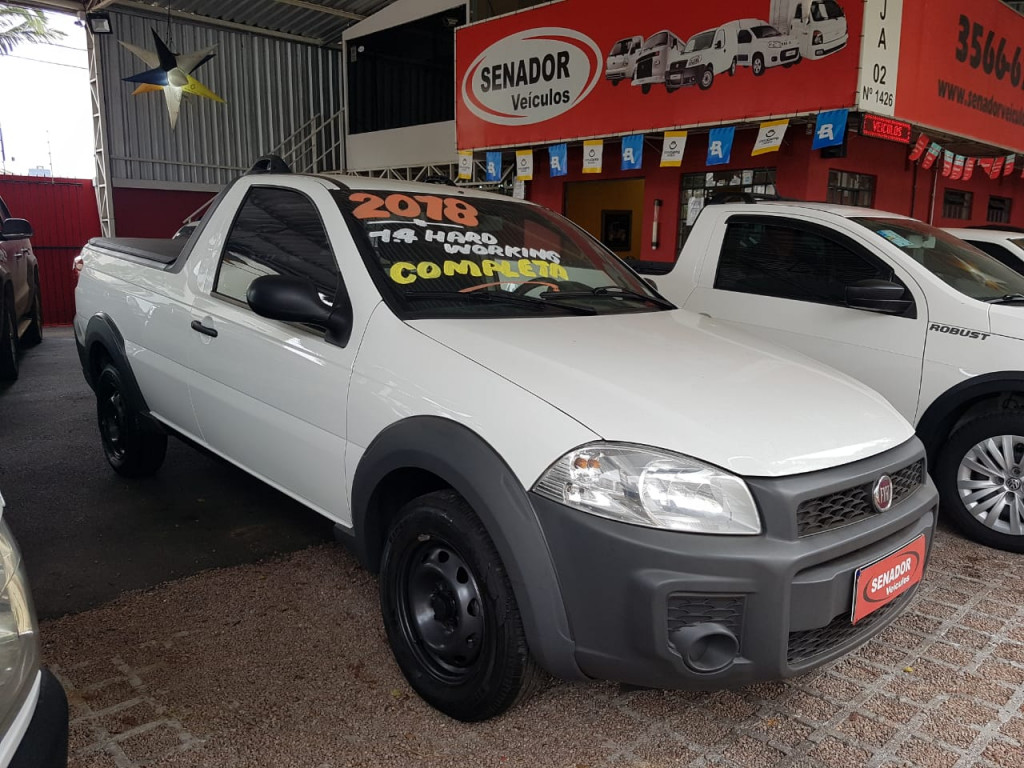 FIAT STRADA 1.4 MPI HARD WORKING CS 8V FLEX 2P MANUAL FIAT STRADA 1.4 MPI HARD WORKING CS 8V FLEX 2P MANUAL