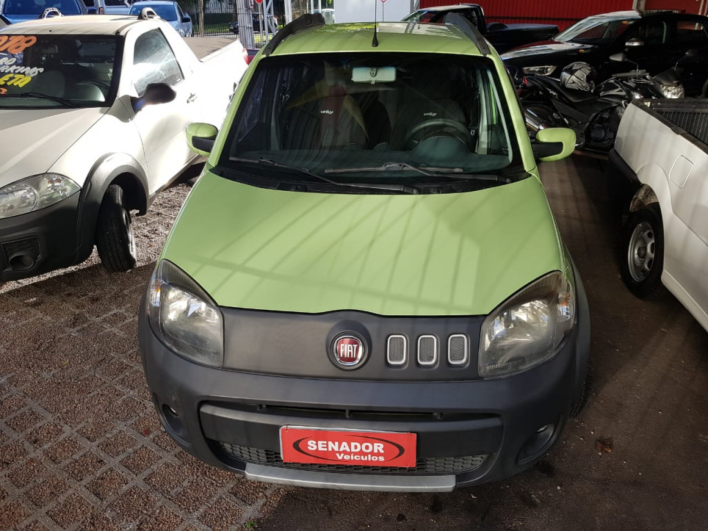 FIAT UNO 1.0 EVO WAY 8V FLEX 4P MANUAL FIAT UNO 1.0 EVO WAY 8V FLEX 4P MANUAL