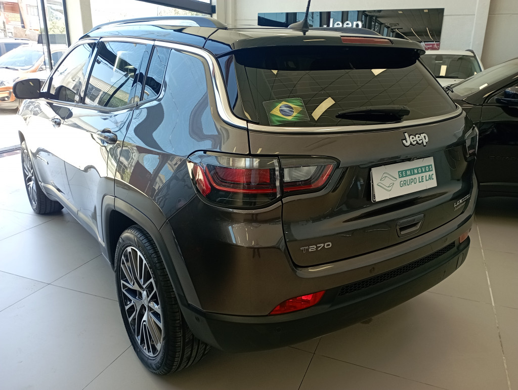 Imagem do veículo JEEP COMPASS 1.3 T270 TURBO FLEX LIMITED AT6