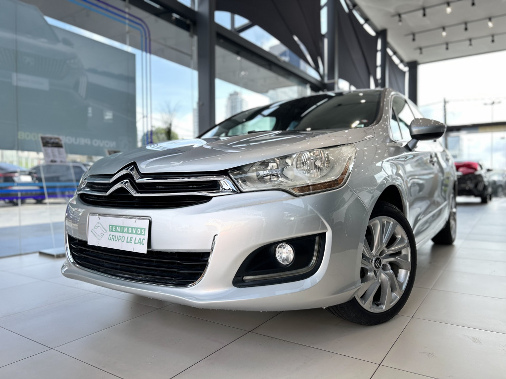 CITROËN C4 LOUNGE 2.0 MPFI TENDANCE 16V FLEX 4P AUTOMÁTICO