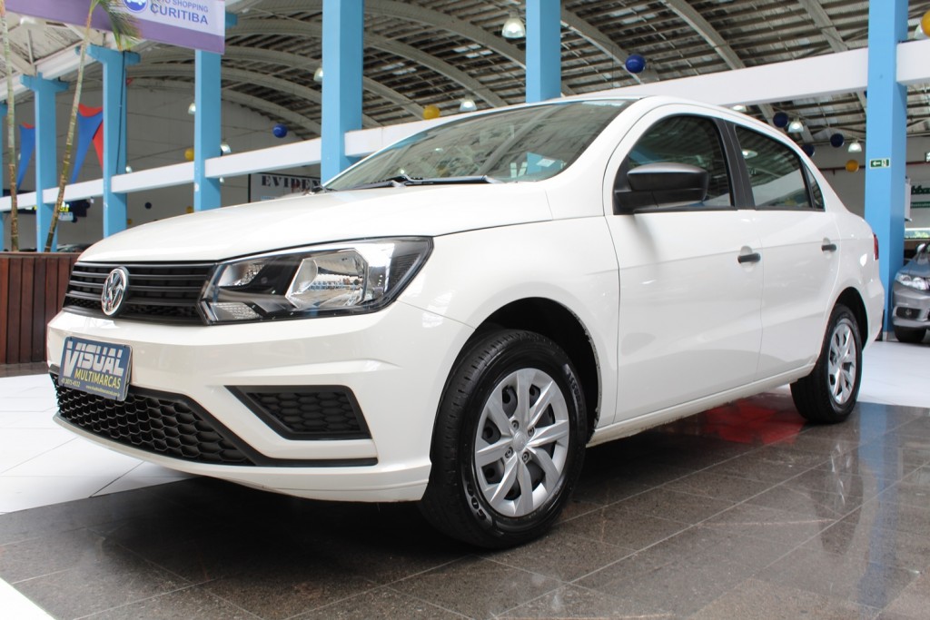 VOLKSWAGEN VOYAGE G9 MPI 1.0 FLEX 4P MANUAL - 2019 - BRANCO VOLKSWAGEN VOYAGE G9 MPI 1.0 FLEX 4P MANUAL - 2019 - BRANCO