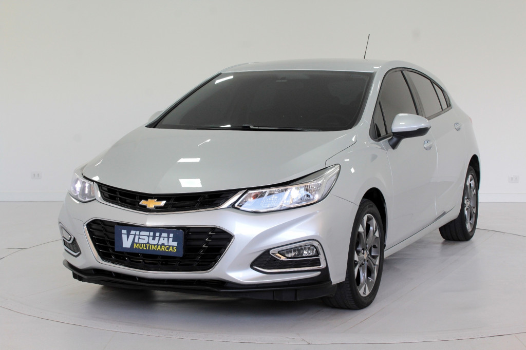 CHEVROLET CRUZE 1.4 TURBO LT SPORT6 FLEX AUTOMÁTICO 6M - 2018 - PRATA CHEVROLET CRUZE 1.4 TURBO LT SPORT6 FLEX AUTOMÁTICO 6M - 2018 - PRATA