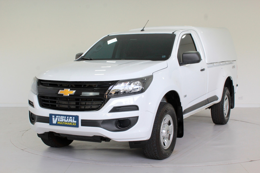 CHEVROLET S10 LS 2.8 TURBO DIESEL CS 4X4 MANUAL 6M - 2019 - BRANCO CHEVROLET S10 LS 2.8 TURBO DIESEL CS 4X4 MANUAL 6M - 2019 - BRANCO