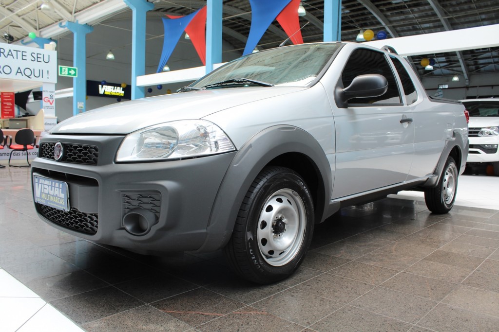 FIAT STRADA HARD WORKING CE 1.4 FLEX 2P MANUAL - 2019 - PRATA FIAT STRADA HARD WORKING CE 1.4 FLEX 2P MANUAL - 2019 - PRATA