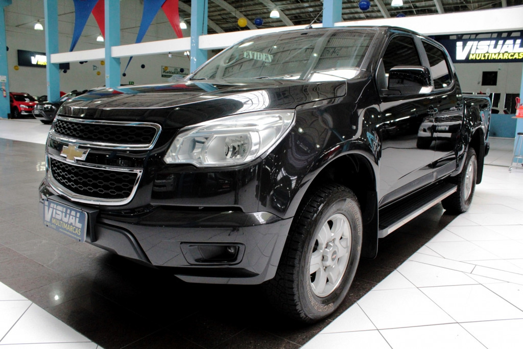 CHEVROLET S10 LT CD 2.5 4x2 FLEX 4P MANUAL 6M - 2016 - PRETO CHEVROLET S10 LT CD 2.5 4x2 FLEX 4P MANUAL 6M - 2016 - PRETO
