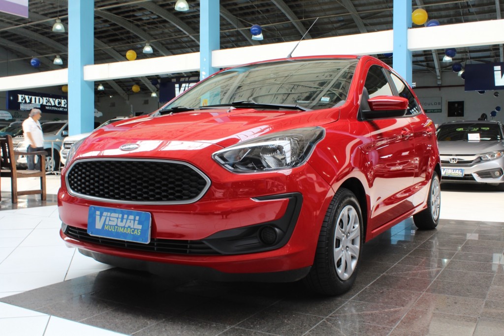 FORD KA SE 1.0 FLEX 4P MANUAL - 2019 - VERMELHO FORD KA SE 1.0 FLEX 4P MANUAL - 2019 - VERMELHO