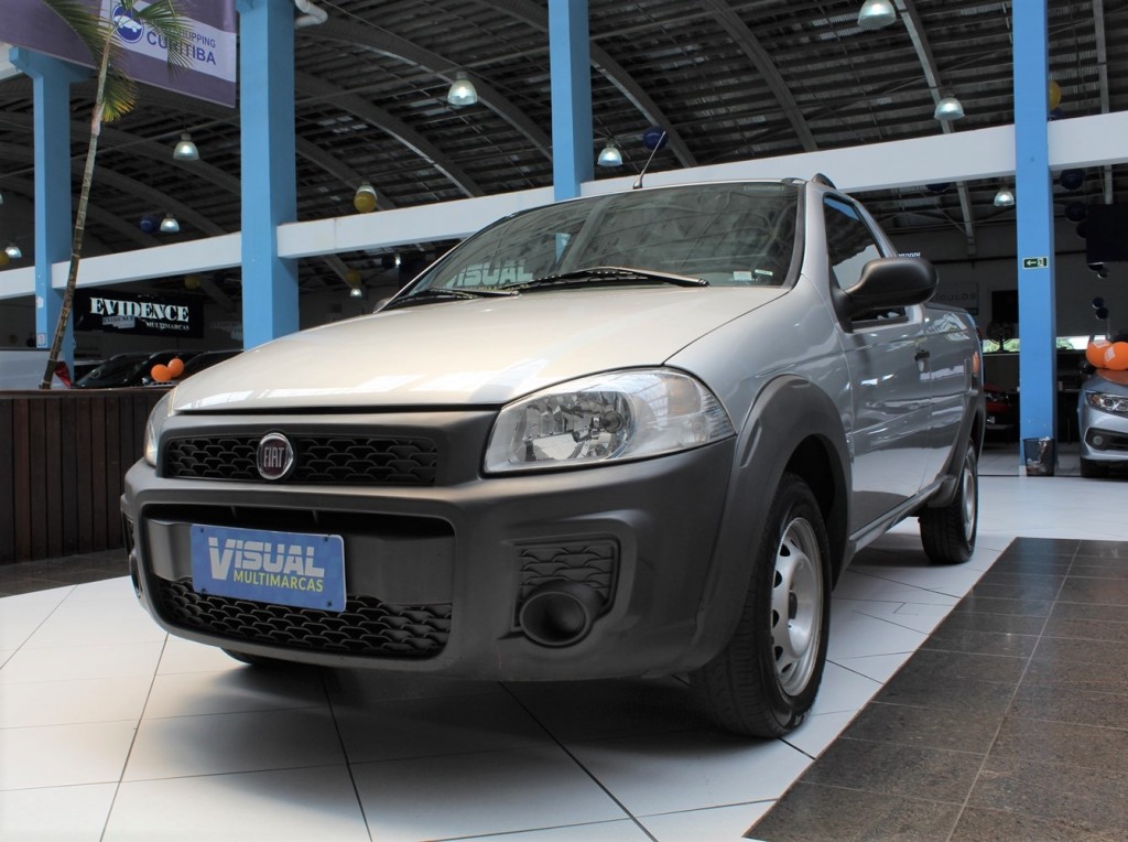 FIAT STRADA HARD WORKING CS 1.4 FLEX 2P MANUAL - 2019 - PRATA FIAT STRADA HARD WORKING CS 1.4 FLEX 2P MANUAL - 2019 - PRATA