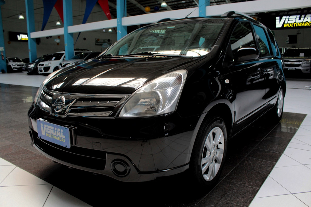 NISSAN LIVINA S 1.8 FLEX 4P AUTOMÁTICO - 2014 - PRETA NISSAN LIVINA S 1.8 FLEX 4P AUTOMÁTICO - 2014 - PRETA