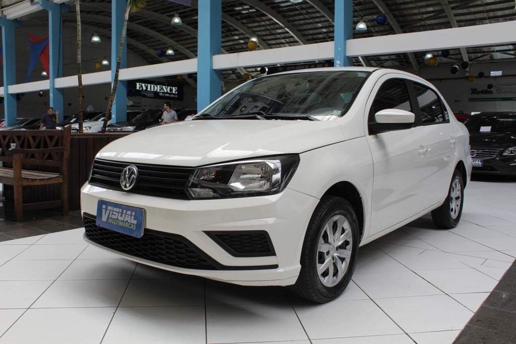 VOLKSWAGEN VOYAGE G9 MPI 1.0 FLEX 4P MANUAL - 2019 - BRANCO VOLKSWAGEN VOYAGE G9 MPI 1.0 FLEX 4P MANUAL - 2019 - BRANCO