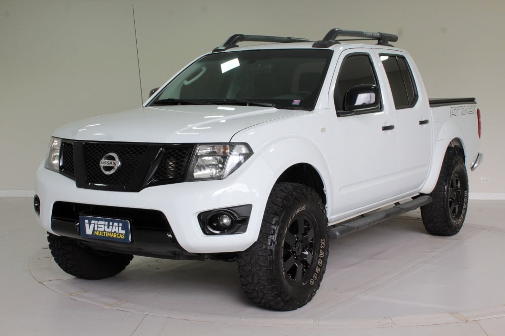 NISSAN FRONTIER SV ATTACK 2.5 4X4 CD TURBO DIESEL AUTOMÁTICO 5M - 2016 - BRANCO NISSAN FRONTIER SV ATTACK 2.5 4X4 CD TURBO DIESEL AUTOMÁTICO 5M - 2016 - BRANCO