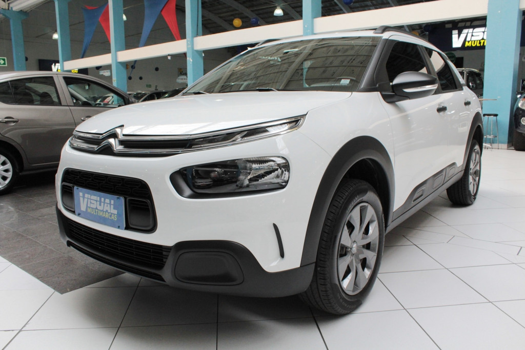 CITROËN C4 CACTUS FEEL BUSINESS 1.6 FLEX AUTOMÁTICO 6M - 2020 - BRANCO CITROËN C4 CACTUS FEEL BUSINESS 1.6 FLEX AUTOMÁTICO 6M - 2020 - BRANCO