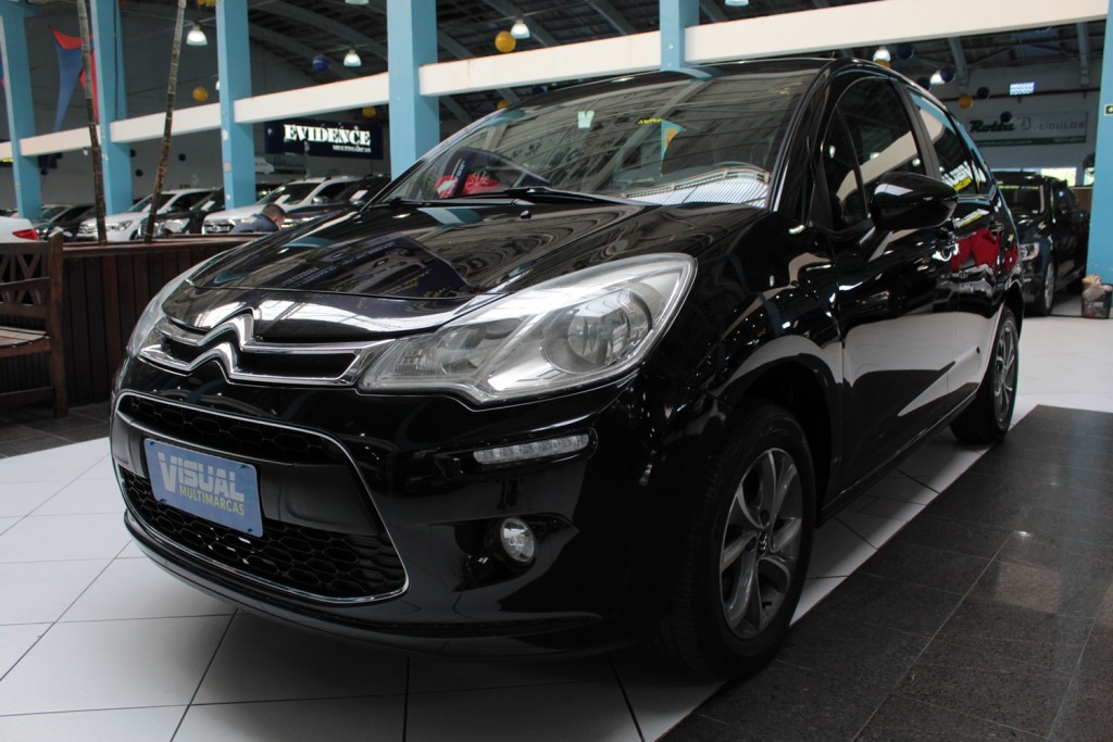 CITROËN C3 1.5 TENDANCE 4P MANUAL - 2015 - PRETO CITROËN C3 1.5 TENDANCE 4P MANUAL - 2015 - PRETO