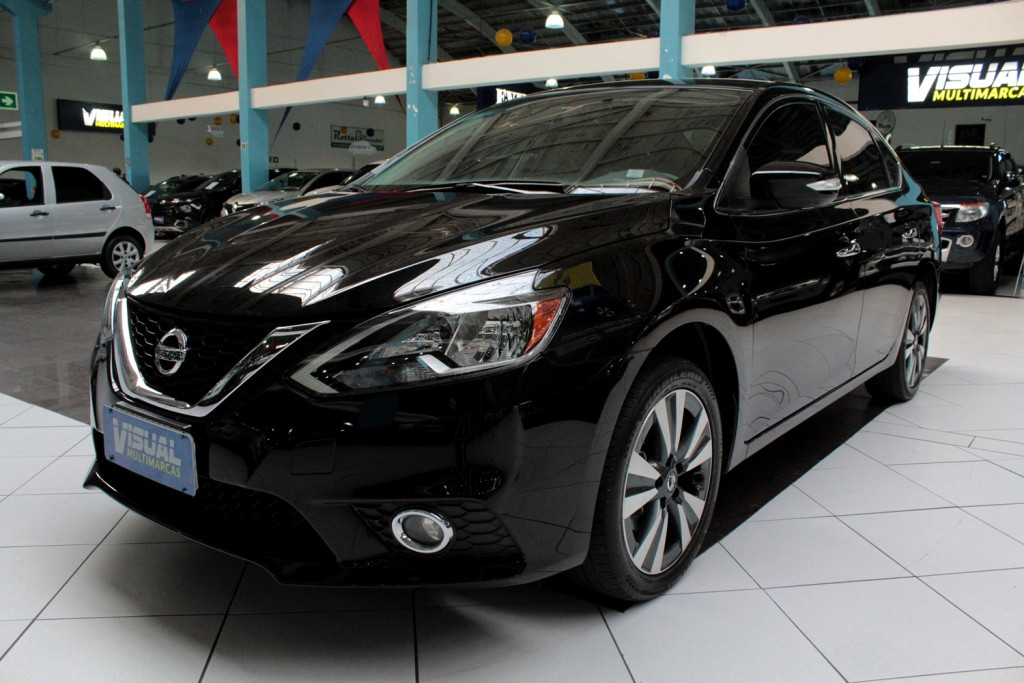 NISSAN SENTRA SV 2.0 FLEX 4P AUTOMÁTICO CVT - 2018 - PRETO NISSAN SENTRA SV 2.0 FLEX 4P AUTOMÁTICO CVT - 2018 - PRETO
