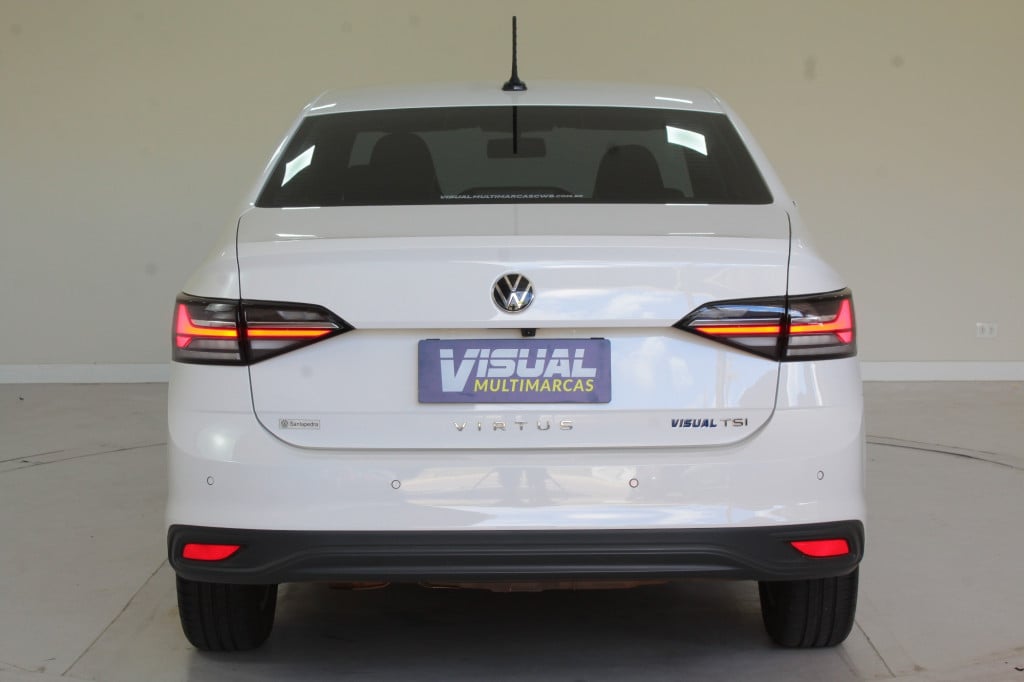 Imagem do veículo VOLKSWAGEN VIRTUS TSI 1.0 TURBO AUTOMÁTICO 6M - 2024 - BRANCO