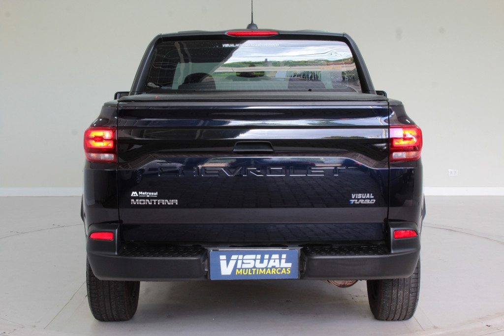 Imagem do veículo CHEVROLET MONTANA 1.2 TURBO MANUAL 6M - 2024 - AZUL