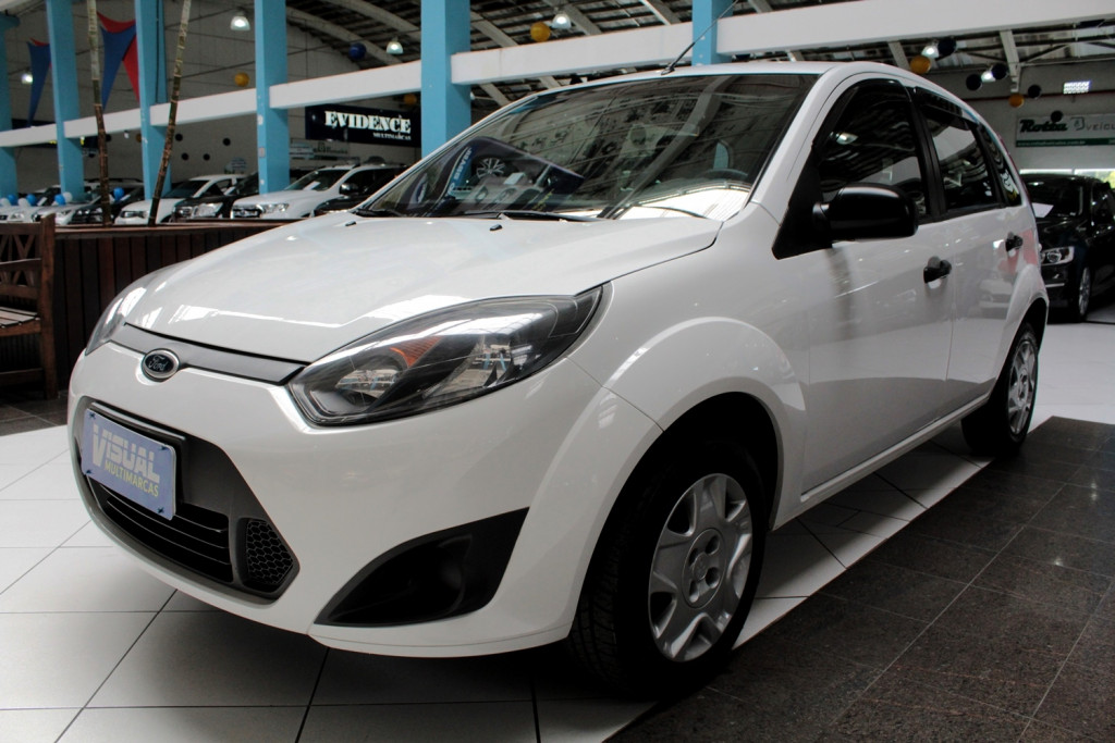 FORD FIESTA 1.0 4P MANUAL - 2012 - BRANCO FORD FIESTA 1.0 4P MANUAL - 2012 - BRANCO