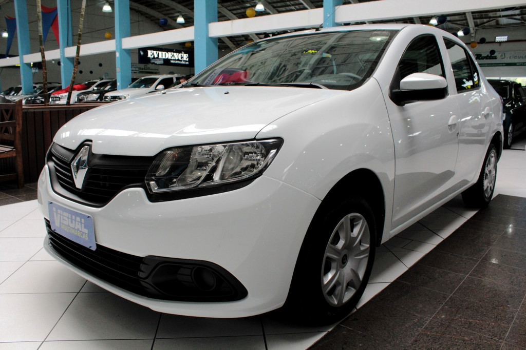 RENAULT LOGAN 1.0 AUTHENTIQUE FLEX MANUAL - 2014 - BRANCO RENAULT LOGAN 1.0 AUTHENTIQUE FLEX MANUAL - 2014 - BRANCO