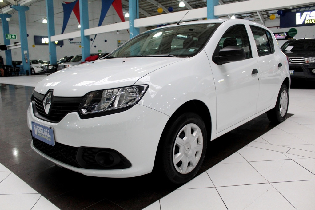 RENAULT SANDERO 1.0 AUTHENTIQUE 4P MANUAL - 2020 - BRANCO RENAULT SANDERO 1.0 AUTHENTIQUE 4P MANUAL - 2020 - BRANCO