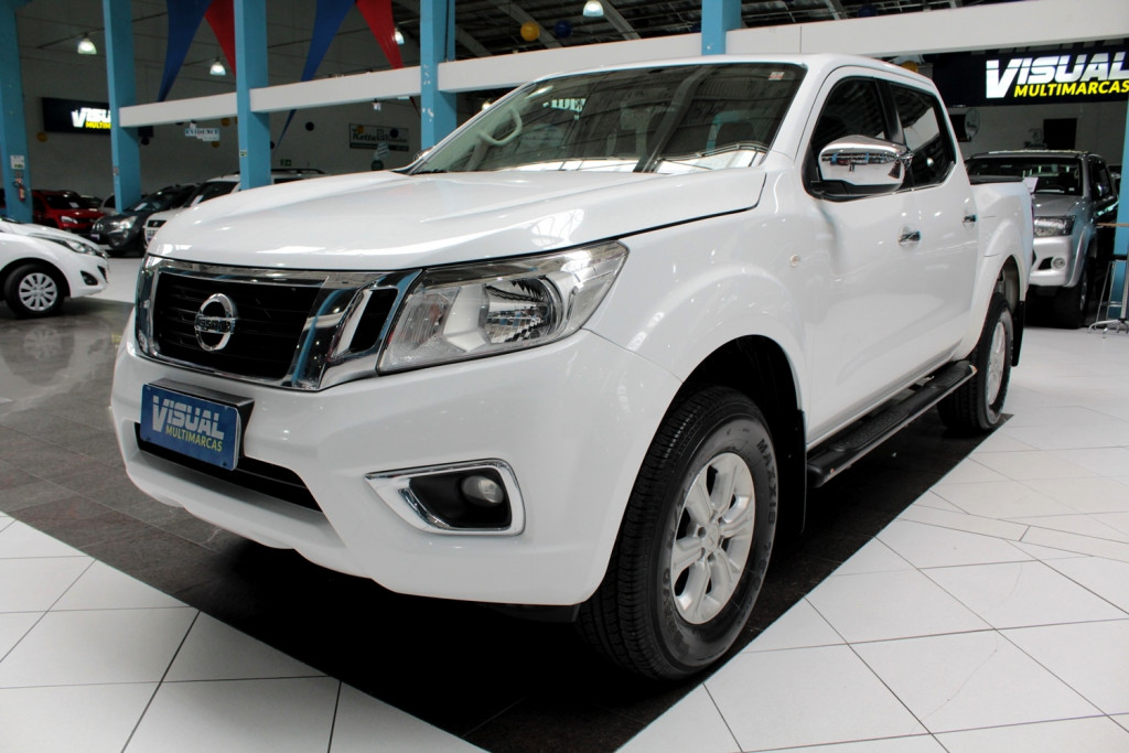 NISSAN FRONTIER 2.3 SE TURBO DIESEL CD 4X4 AUTOMÁTICO 7M - 2018 - BRANCO NISSAN FRONTIER 2.3 SE TURBO DIESEL CD 4X4 AUTOMÁTICO 7M - 2018 - BRANCO