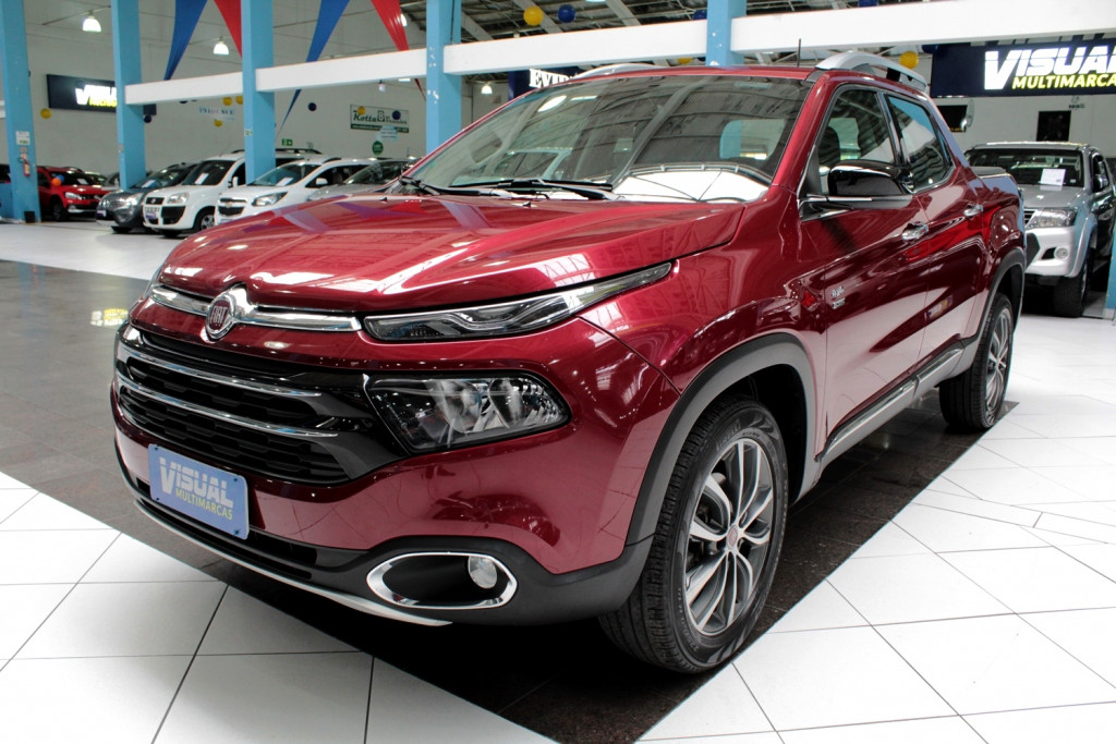 FIAT TORO 2.0 VOLCANO TURBO DIESEL 4X4 4P CD AUTOMÁTICO 9M - 2019 - VERMELHO FIAT TORO 2.0 VOLCANO TURBO DIESEL 4X4 4P CD AUTOMÁTICO 9M - 2019 - VERMELHO