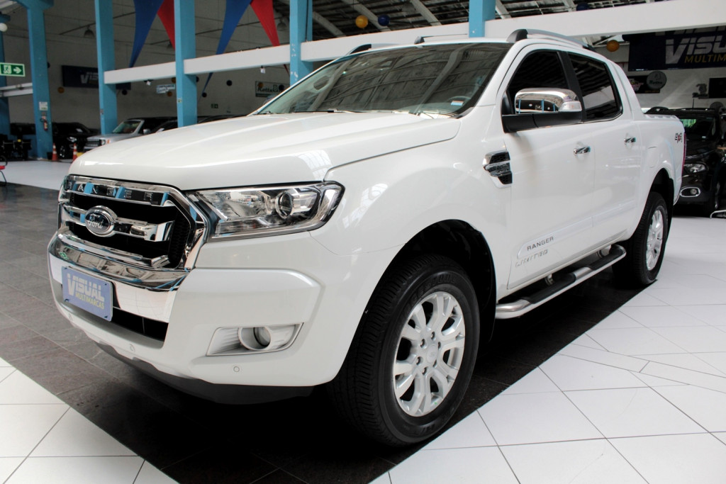 FORD RANGER 3.2 LIMITED 4X4 CD DIESEL 4P AUTOMÁTICO 6M - 2018 - BRANCO FORD RANGER 3.2 LIMITED 4X4 CD DIESEL 4P AUTOMÁTICO 6M - 2018 - BRANCO