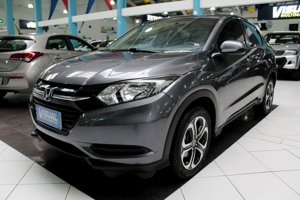 HONDA HR-V 1.8 LX FLEX 4P MANUAL 6M - 2018 - CINZA HONDA HR-V 1.8 LX FLEX 4P MANUAL 6M - 2018 - CINZA