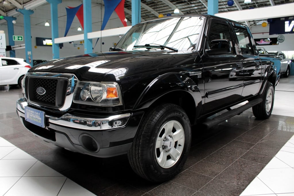 FORD RANGER 2.3 XLT 4X2 CD 4P MANUAL - 2008 - PRETO FORD RANGER 2.3 XLT 4X2 CD 4P MANUAL - 2008 - PRETO