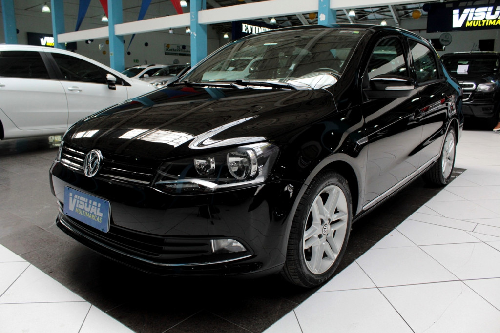 VOLKSWAGEN VOYAGE 1.6 EVIDENCE FLEX 4P - 2016 - PRETO VOLKSWAGEN VOYAGE 1.6 EVIDENCE FLEX 4P - 2016 - PRETO