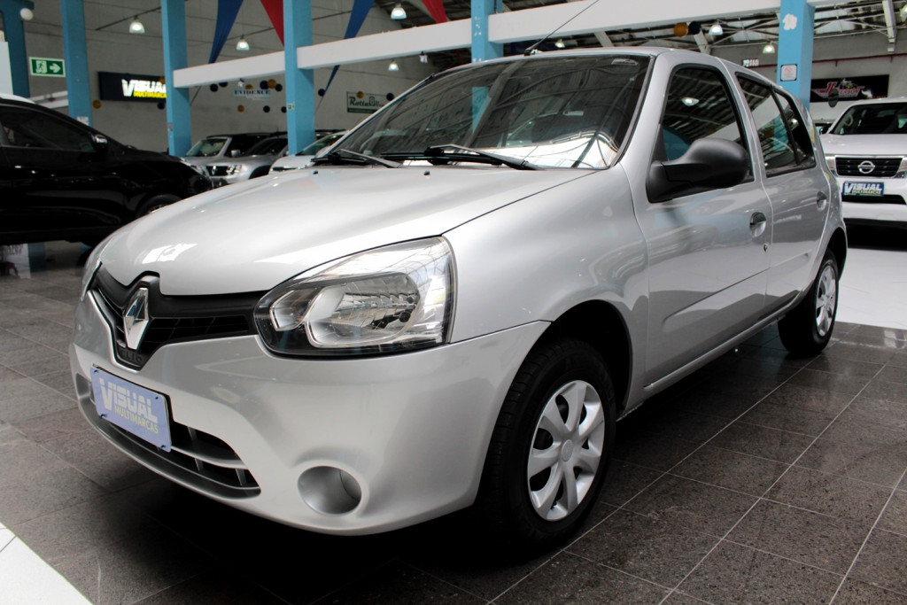 RENAULT CLIO 1.0 EXPRESSION FLEX 4P MANUAL - 2014 - PRATA RENAULT CLIO 1.0 EXPRESSION FLEX 4P MANUAL - 2014 - PRATA