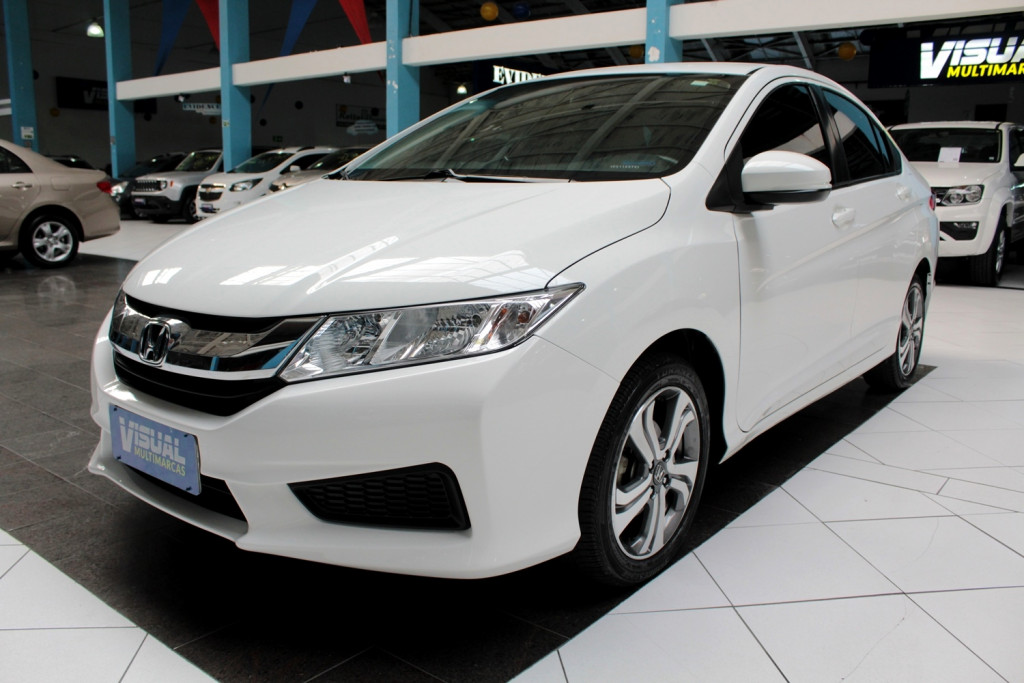 HONDA CITY 1.5 LX FLEX 4P AUTOMÁTICO CVT - 2015 - BRANCO HONDA CITY 1.5 LX FLEX 4P AUTOMÁTICO CVT - 2015 - BRANCO