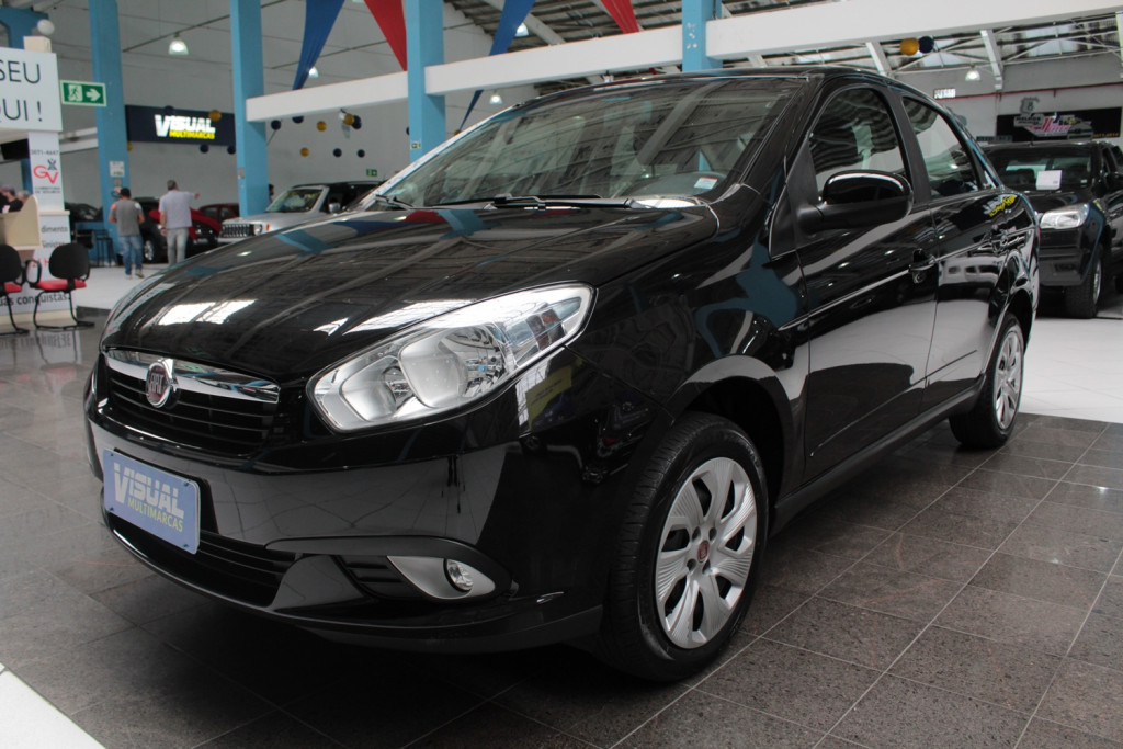 FIAT GRAND SIENA 1.4 ATTRACTIVE FLEX 4P MANUAL - 2016 - PRETO FIAT GRAND SIENA 1.4 ATTRACTIVE FLEX 4P MANUAL - 2016 - PRETO