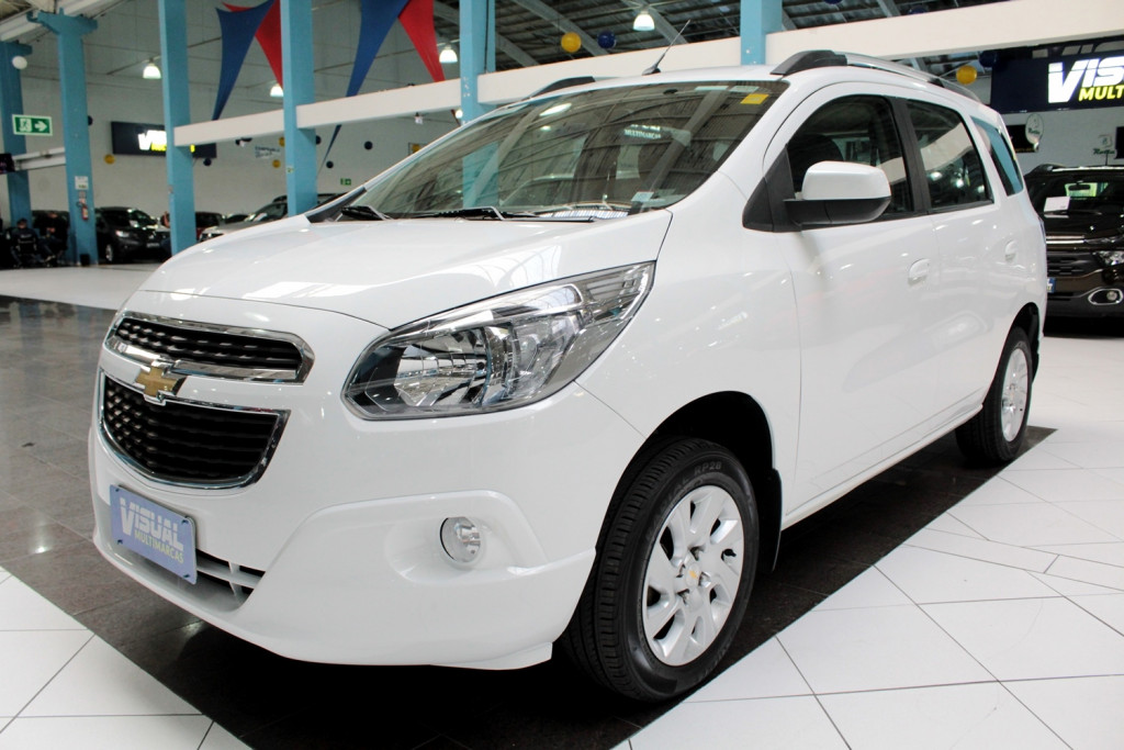 CHEVROLET SPIN 1.8 LTZ FLEX 4P 7L MANUAL - 2016 - BRANCO CHEVROLET SPIN 1.8 LTZ FLEX 4P 7L MANUAL - 2016 - BRANCO