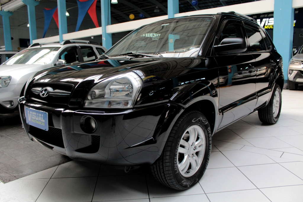 HYUNDAI TUCSON 2.0 GL 4P AUTOMÁTICO - 2007 - PRETO HYUNDAI TUCSON 2.0 GL 4P AUTOMÁTICO - 2007 - PRETO