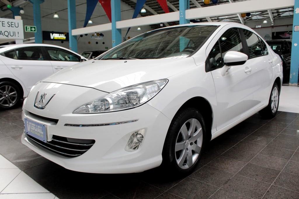 PEUGEOT 408 2.0 ALLURE FLEX 4P MANUAL - 2013 - BRANCO PEUGEOT 408 2.0 ALLURE FLEX 4P MANUAL - 2013 - BRANCO