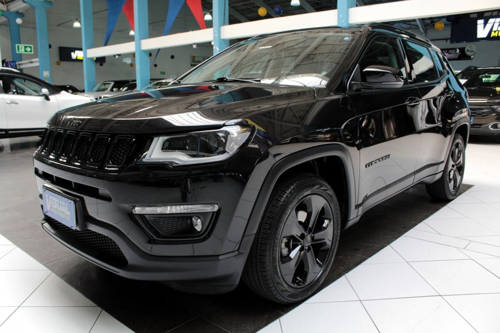 JEEP COMPASS 2.0 NIGHT EAGLE FLEX 4P AUTOMÁTICO 6M - 2018 - PRETO JEEP COMPASS 2.0 NIGHT EAGLE FLEX 4P AUTOMÁTICO 6M - 2018 - PRETO