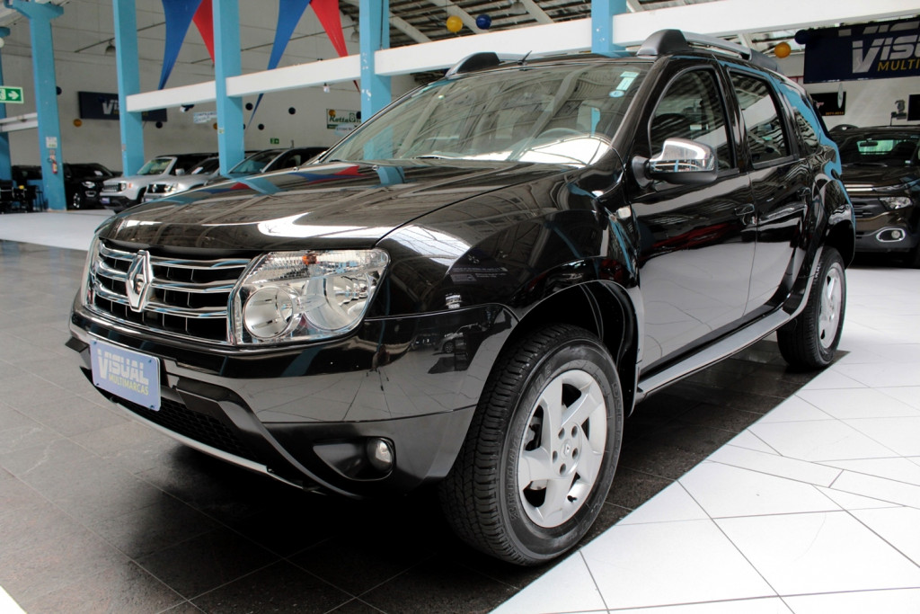 RENAULT DUSTER 1.6 FLEX 4P MANUAL - 2013 - PRETO RENAULT DUSTER 1.6 FLEX 4P MANUAL - 2013 - PRETO