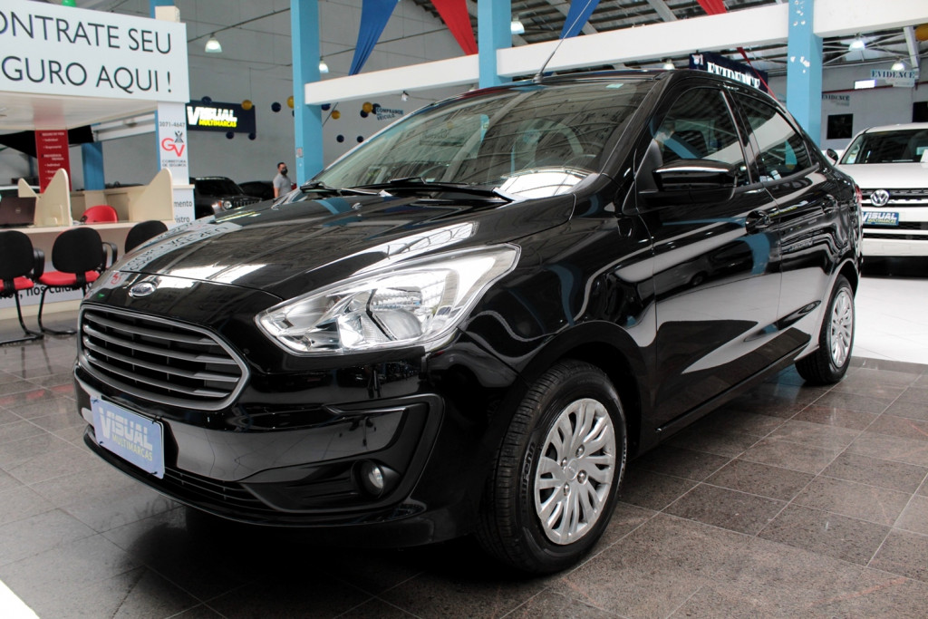 FORD KA + 1.0 SE FLEX 4P MANUAL - 2019 - PRETO FORD KA + 1.0 SE FLEX 4P MANUAL - 2019 - PRETO