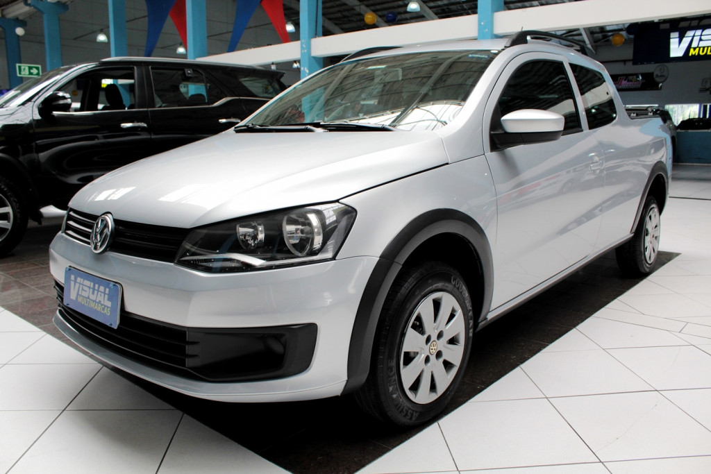 VOLKSWAGEN SAVEIRO 1.6 TRENDLINE CD FLEX 2P MANUAL - 2016 - PRATA VOLKSWAGEN SAVEIRO 1.6 TRENDLINE CD FLEX 2P MANUAL - 2016 - PRATA
