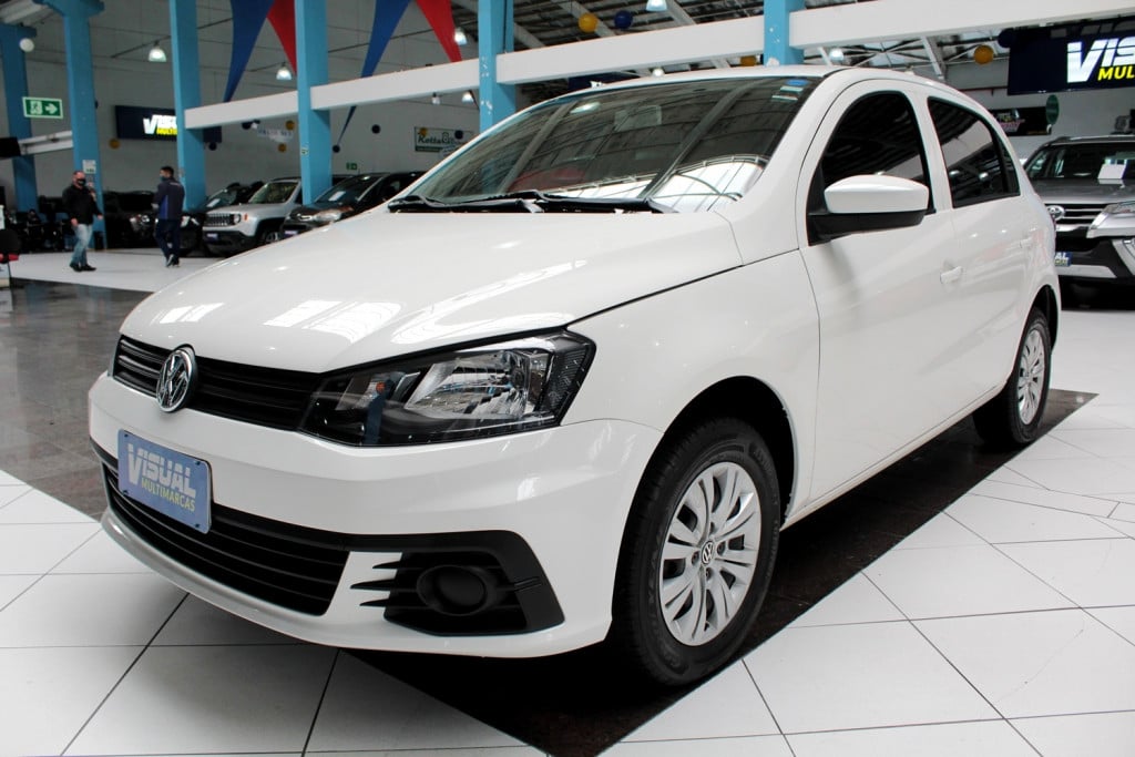 VOLKSWAGEN GOL 1.6 TRENDLINE TOTALFLEX 4P MANUAL - 2018 - BRANCO VOLKSWAGEN GOL 1.6 TRENDLINE TOTALFLEX 4P MANUAL - 2018 - BRANCO