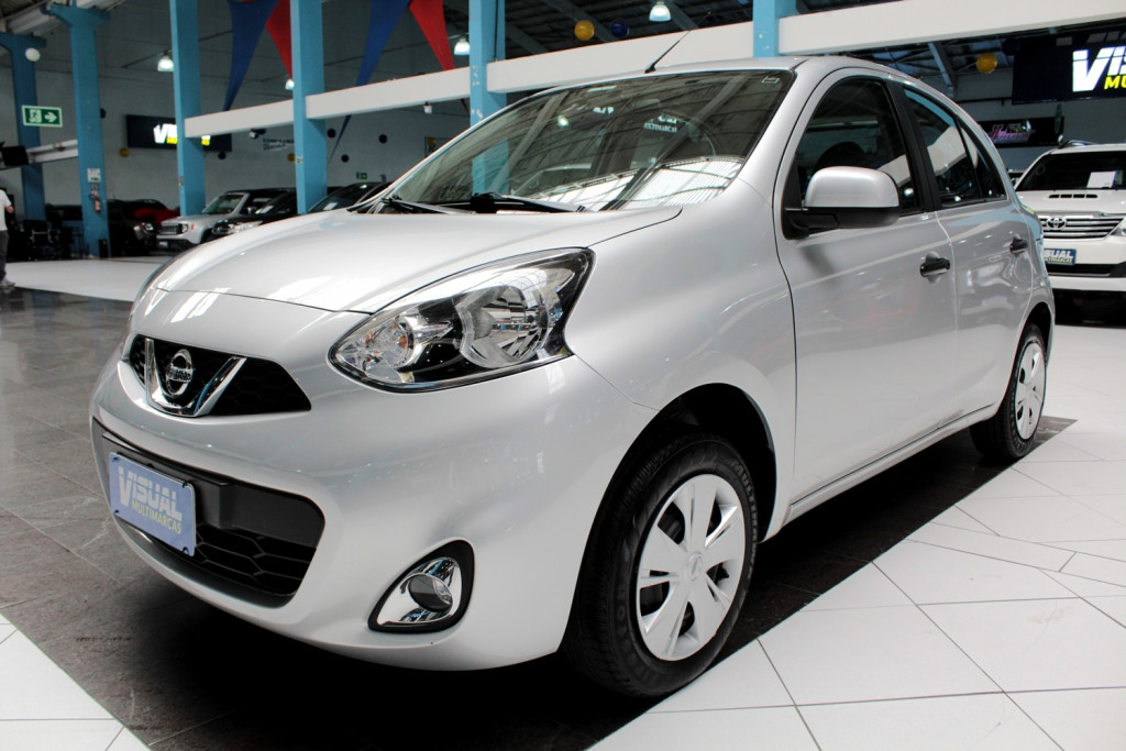 NISSAN MARCH 1.0 S FLEX 4P MANUAL - 2018 - PRATA NISSAN MARCH 1.0 S FLEX 4P MANUAL - 2018 - PRATA