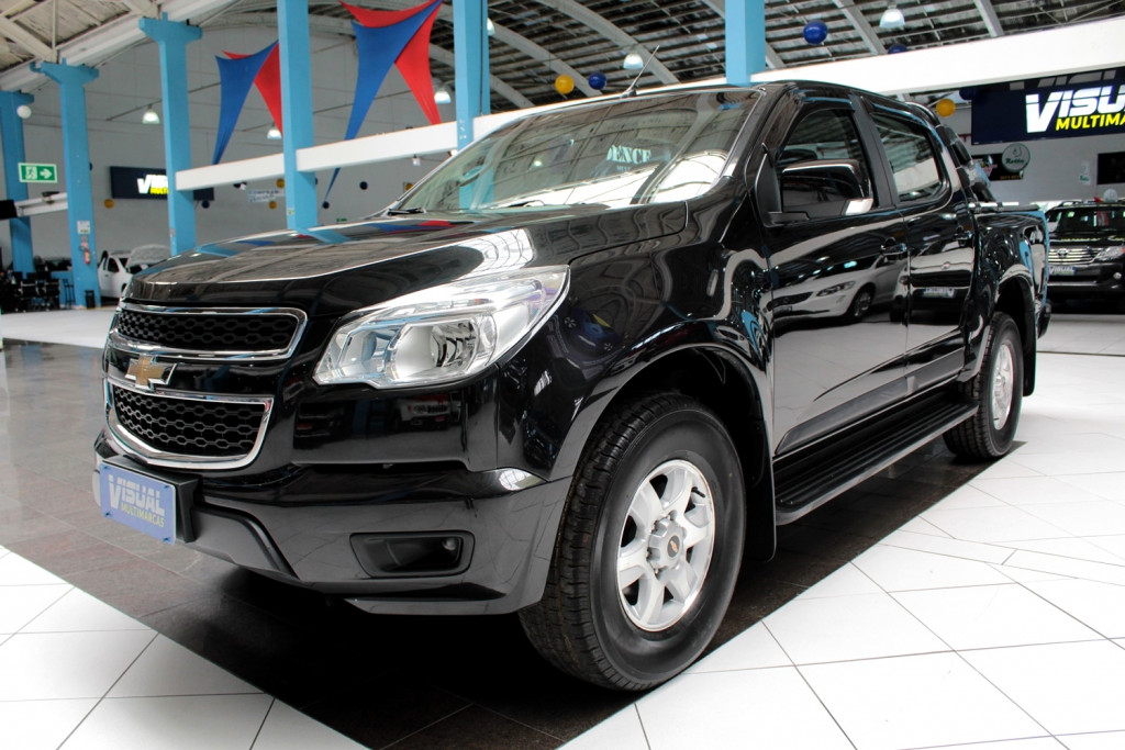 CHEVROLET S10 2.5 LT 4X4 CD FLEX 4P MANUAL 6M - 2015 - PRETO CHEVROLET S10 2.5 LT 4X4 CD FLEX 4P MANUAL 6M - 2015 - PRETO