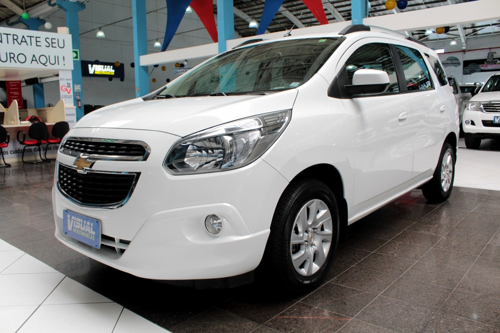 CHEVROLET SPIN 1.8 LTZ 7L FLEX 4P MANUAL 6M - 2017 - BRANCO CHEVROLET SPIN 1.8 LTZ 7L FLEX 4P MANUAL 6M - 2017 - BRANCO