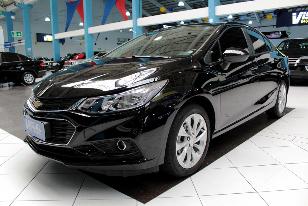 CHEVROLET CRUZE 1.4 TURBO LT FLEX 4P AUTOMÁTICO 6M - 2017 - PRETO CHEVROLET CRUZE 1.4 TURBO LT FLEX 4P AUTOMÁTICO 6M - 2017 - PRETO