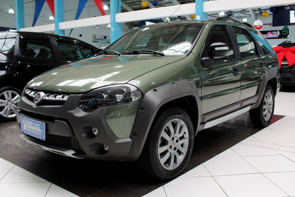 FIAT PALIO 1.8 WEEKEND ADVENTURE 4P MANUAL - 2015 - VERDE FIAT PALIO 1.8 WEEKEND ADVENTURE 4P MANUAL - 2015 - VERDE
