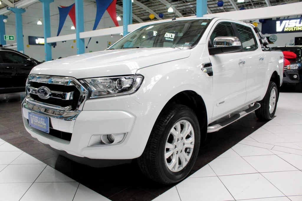 FORD RANGER 3.2 XLT 4X4 CD TURBO DIESEL 4P AUTOMÁTICO 6M - 2019 - BRANCO FORD RANGER 3.2 XLT 4X4 CD TURBO DIESEL 4P AUTOMÁTICO 6M - 2019 - BRANCO
