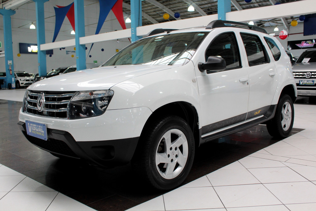 RENAULT DUSTER 1.6 OUTDOOR FLEX 4P MANUAL - 2015 - BRANCO RENAULT DUSTER 1.6 OUTDOOR FLEX 4P MANUAL - 2015 - BRANCO