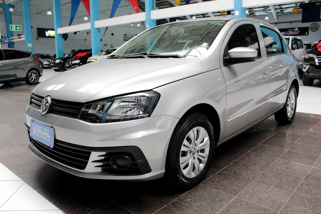VOLKSWAGEN GOL 1.6 TRENDLINE TOTALFLEX 4P MANUAL - 2018 - PRATA VOLKSWAGEN GOL 1.6 TRENDLINE TOTALFLEX 4P MANUAL - 2018 - PRATA