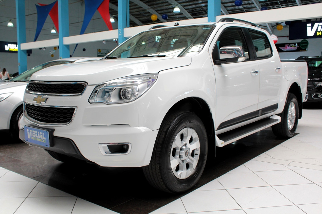 CHEVROLET S10 2.4 LTZ 4X2 CD FLEX 4P MANUAL - 2013 - BRANCO CHEVROLET S10 2.4 LTZ 4X2 CD FLEX 4P MANUAL - 2013 - BRANCO