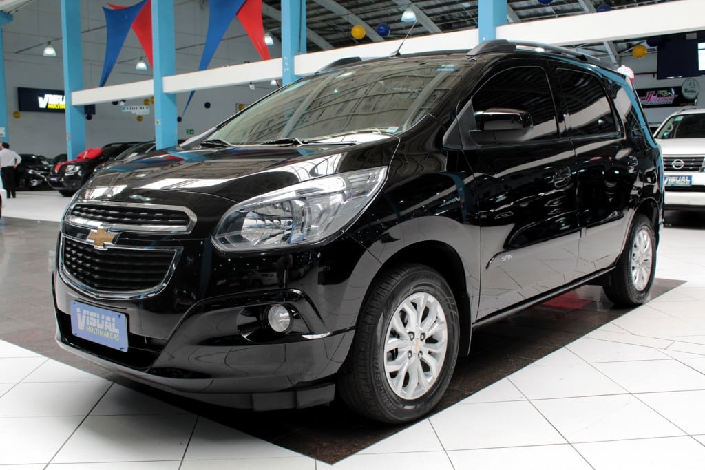 CHEVROLET SPIN 1.8 LTZ 7L FLEX 4P AUTOMÁTICO 6M - 2018 - PRETO CHEVROLET SPIN 1.8 LTZ 7L FLEX 4P AUTOMÁTICO 6M - 2018 - PRETO